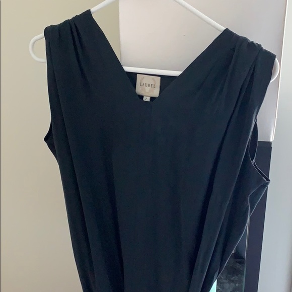 Laurel silk draped dress - Picture 3 of 7